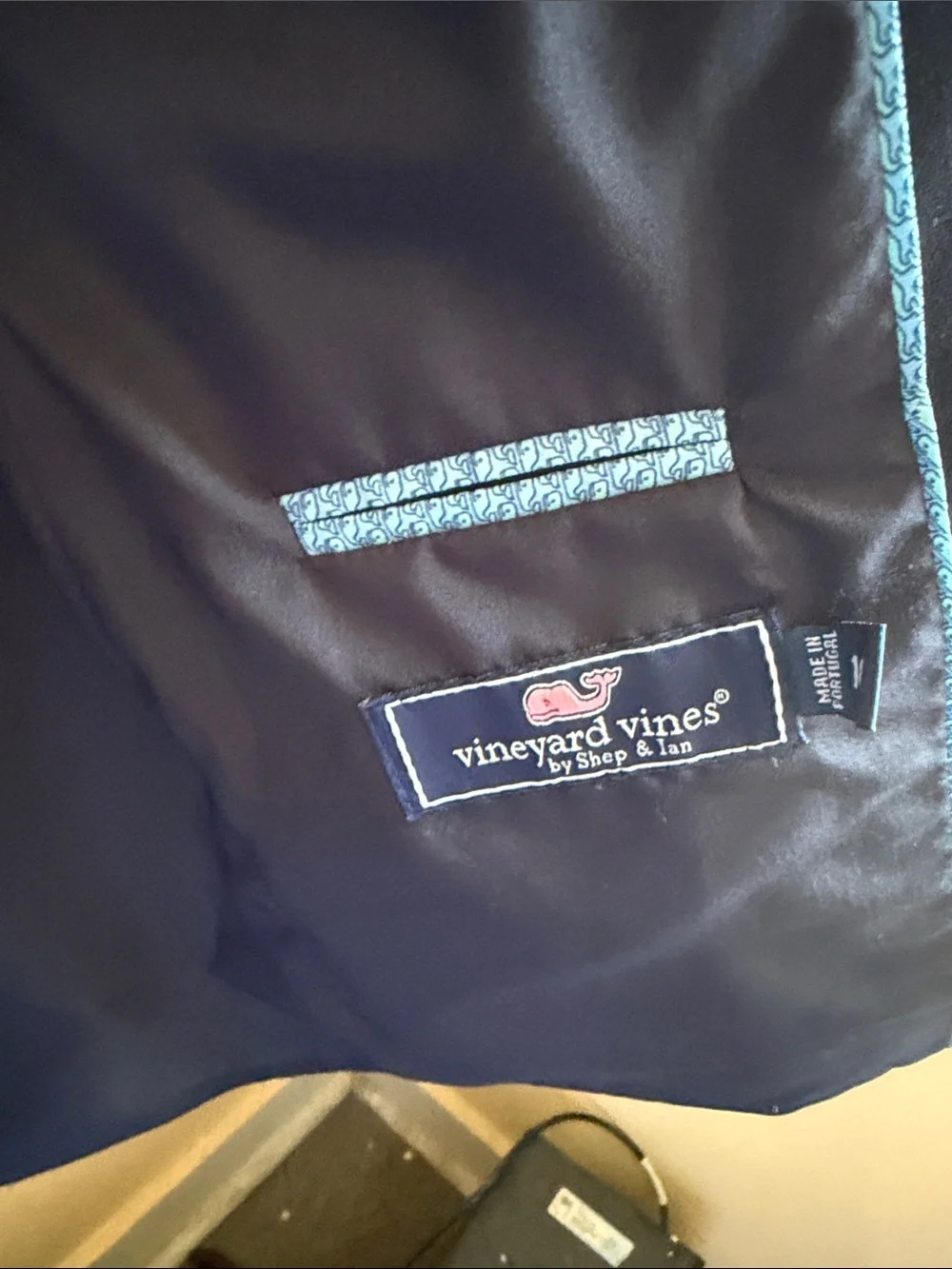 Vineyard Vines Boys' Navy Two-Button Blazer